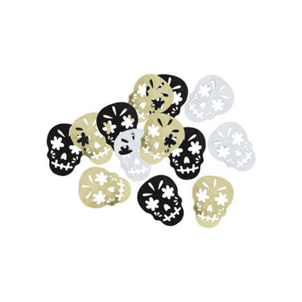 Day of the Dead Skull Foil Confetti